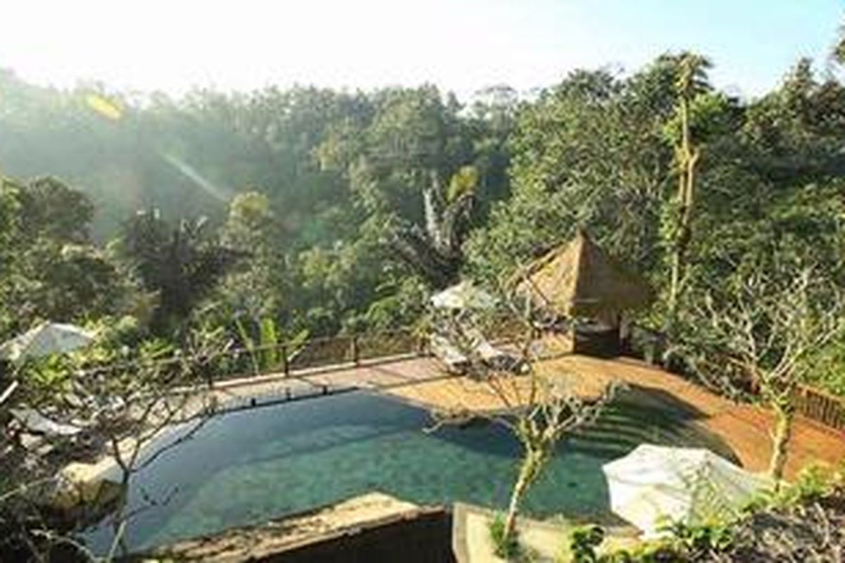 Nandini Bali Jungle Resort and Spa di Ubud, Gianyar, Bali.