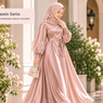 15 Model Gamis Simple tapi Mewah, Elegan, dan Modern