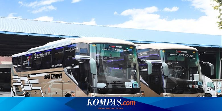 Bus Baru PO SPS Travel, Pakai Skylander R22 FL Single Glass
