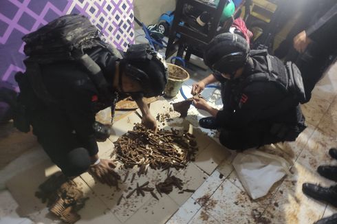 Tim Gegana Sudah Amankan Granat dan Ratusan Peluru yang Ditemukan di Kontrakan Depok