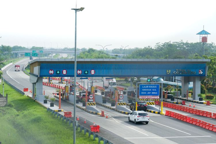 Ilustrasi GT Colomadu di Ruas Tol Jogja-Solo