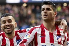 Valencia Vs Atletico Madrid, Simeone Kambali Panggil Alvaro Morata