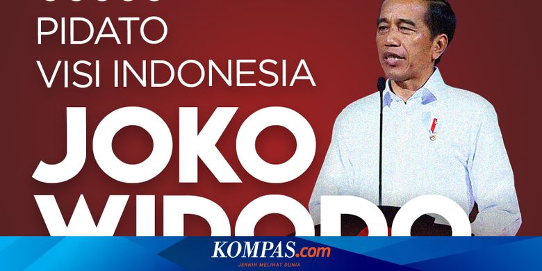 Infografik 5 Poin Pidato Visi Indonesia Jokowi