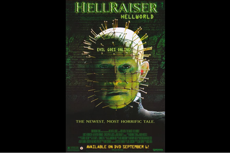 Doug Bradley dalam film hororHellraiser: Hellworld (2005).