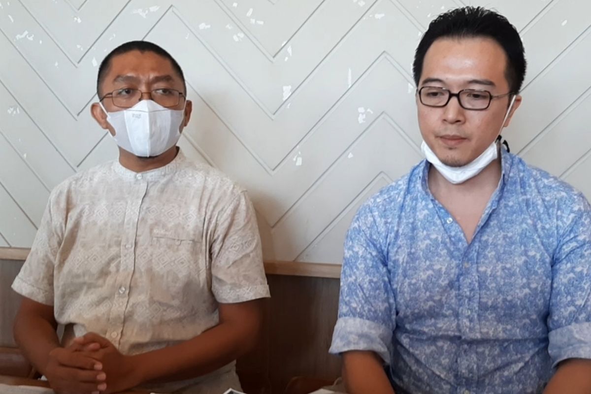 Jimmy didampingi kuasa hukumnya Munzilin terkait perkara hak waris