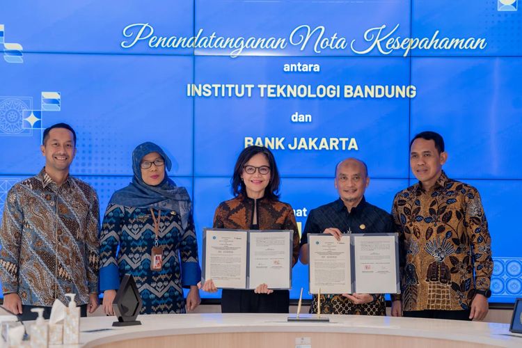 Bank Jakarta dan ITB Kerja Sama Pendidikan dan Pengembangan Talenta