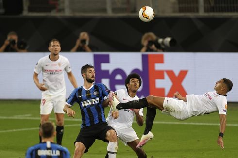 Hasil Final Liga Europa Sevilla Vs Inter Milan, Los Nervionenses Juara