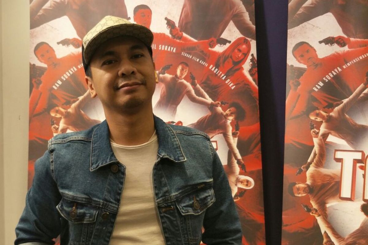 Raditya Dika saat ditemui di Kantor Soraya Intercine Film, Menteng, Jakarta Pusat, Rabu (2/5/2018). 