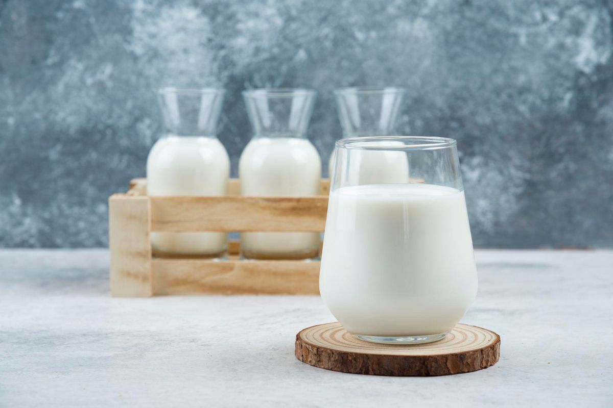 Ilustrasi susu.