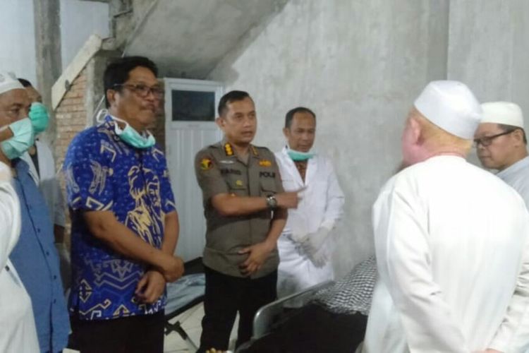 Salah satu peserta Ijtima Ulama Dunia 2020 meninggal di lokasi tablik akbar Kabupaten Gowa, Sulawesi Selatan Jumat, (20/3/2020).