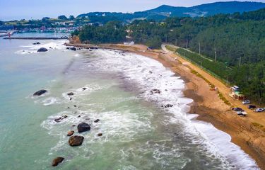 Pantai Wolpo di Pohang, Gyeongsang Utara, Korea Selatan Shutterstock/Stock for you