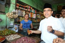 Sidak Ke Pasar Blambangan, Bupati Anas Puji Pemerintah Pusat