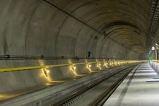 Terowongan Bawah Tanah Terpanjang dan Terdalam di Dunia Ada di Swiss