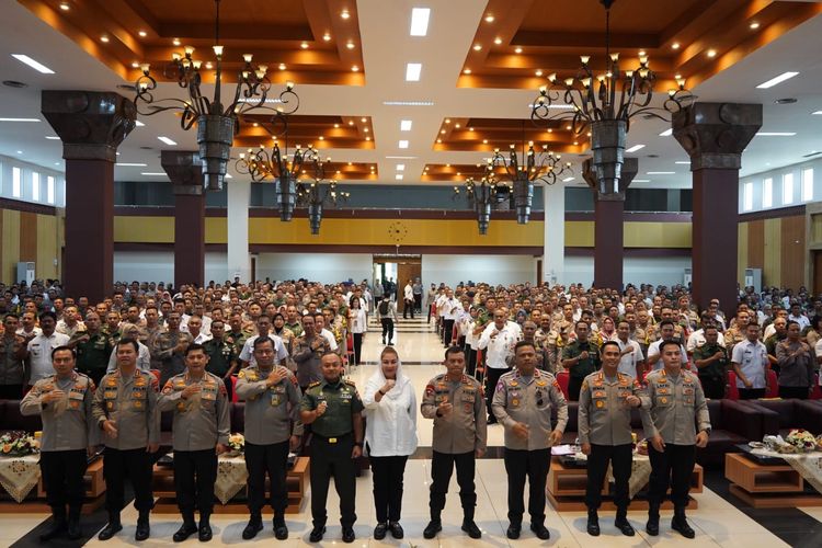 Konsolidasi Tiga Pilar di Gedung Serba Guna Politeknik Ilmu Pelayaran (PIP) Kota Semarang, Rabu (15/5/2024). 
