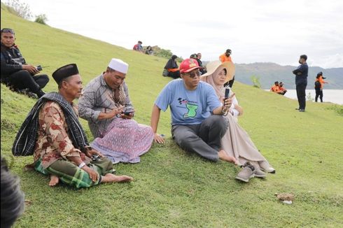 Saat Gubernur NTB Nonton MotoGP Mandalika dari Atas Bukit Seger...