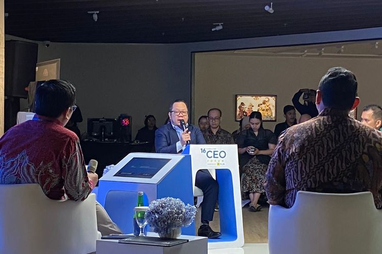 Managing Director Danantara Indonesia, Stefanus Ade, menjelaskan soal proyek Waste to Energy, Rabu (22/10/2025). 