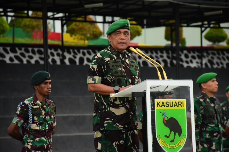 Pangdam Kasuari Mayjen TNI Ilyas Alamsyah Harahap.