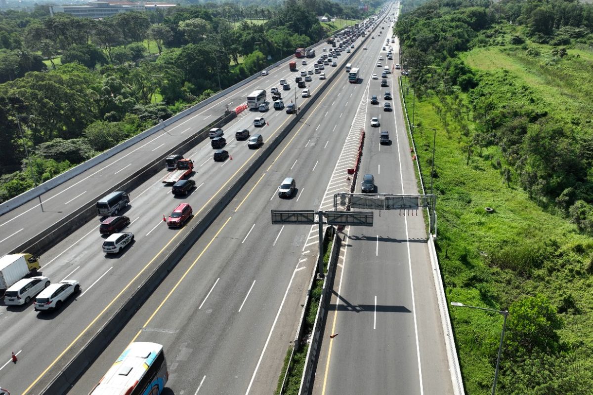 Lalu lintas di hari raya Nyepi 2023