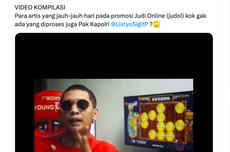 Gunawan Sadbor Ditangkap, Warganet: "Artis Promo Judi Kok Gak Diproses, Pak Kapolri?"