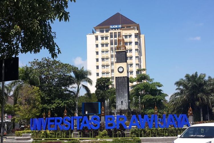 Suasana kampus Universitas Brawijaya, Kota Malang, Rabu (17/7/2019)