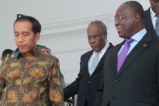 Bertemu Wapres Angola, Jokowi Teken MoU Pertama