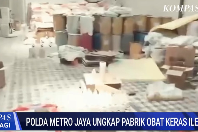 Fakta-fakta Pabrik Obat Keras Ilegal di Sukoharjo: Produksi 1,7 Juta Butir Sehari, Omzet Miliaran