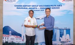 Perkuat Konektivitas Udara, Pelita Air Resmikan Penerbangan Internasional Perdana ke Singapura