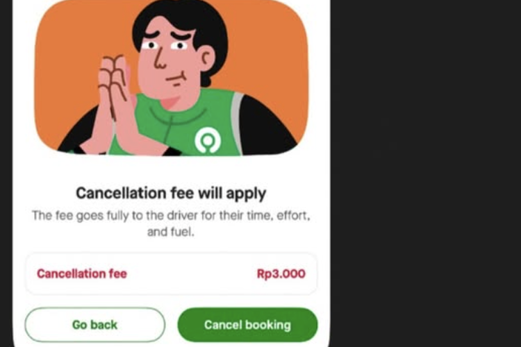 Batal Pesan GoCar dalam Kondisi Ini Dikenakan Biaya Rp 3.000, Gojek: 100 Persen untuk Driver