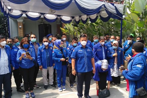 Demokrat Sumut Berangkat ke Sibolangit untuk Gagalkan KLB, Teriakkan Yel Tolak Moeldoko