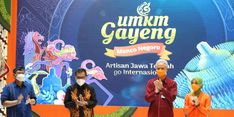 Buka Pameran UMKM Gayeng 2021, Ganjar: Produk Jateng Siap Masuk Pasar Internasional