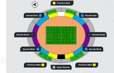 Cara Beli dan Harga Tiket Indonesia Vs Irak dan Filipina ...