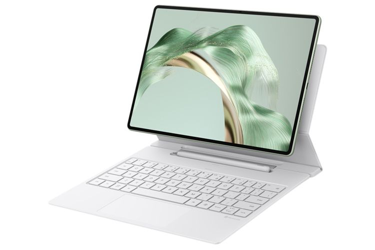 HUAWEI MatePad Pro 12.2 dilengkapi dengan HUAWEI Glide Keyboard inovatif.