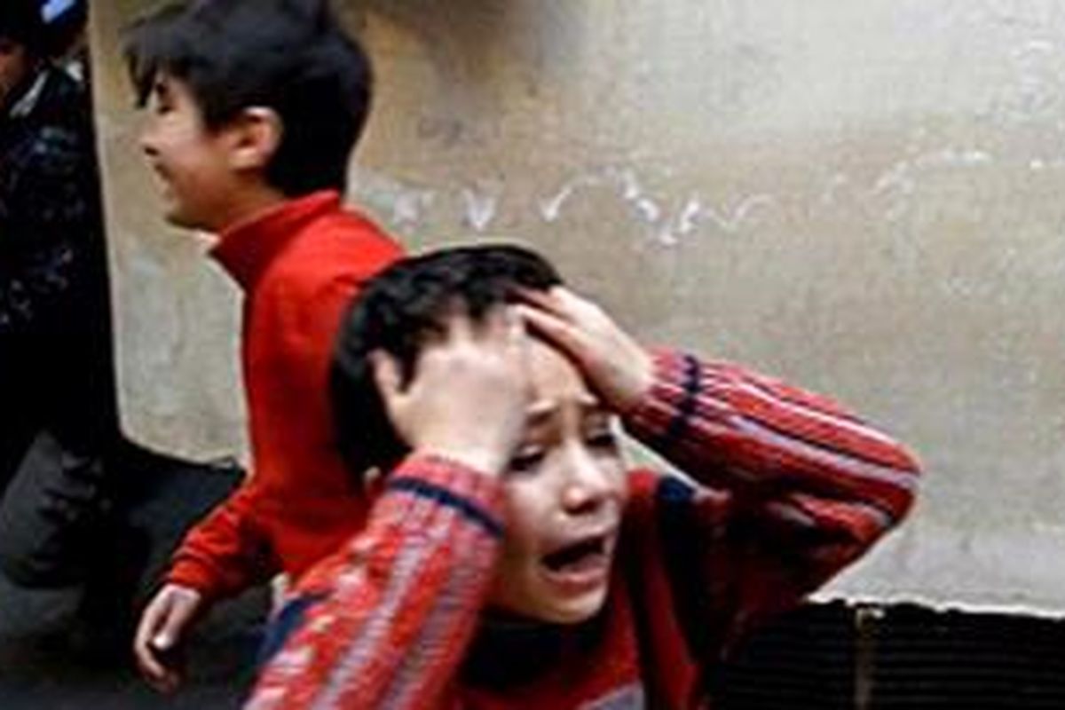 PBB menemukan penggunaan anak-anak sebagai tameng hidup.