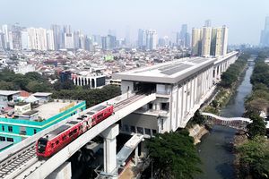 Tarif LRT Kelapa Gading-Manggarai Rp 8 untuk 8 Hari