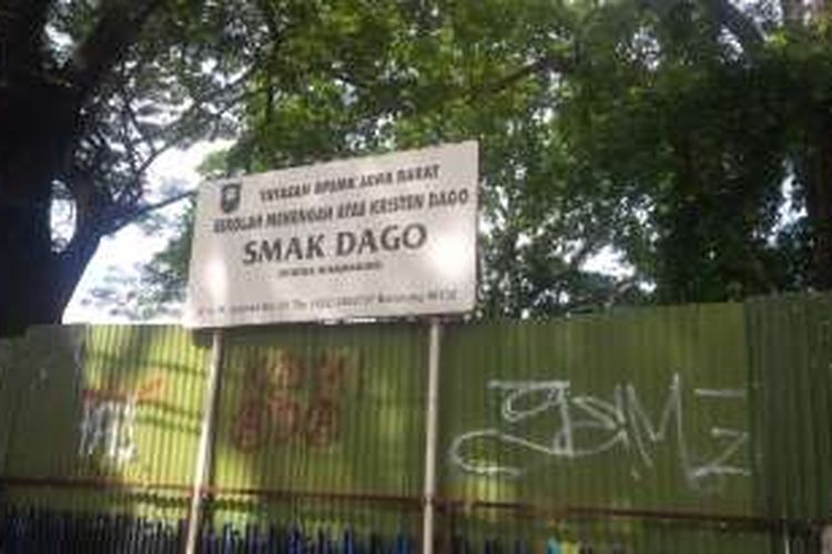 Sekolah Menengah Atas Kristen (SMAK) Dago (KOMPAS.com/Putra Prima Perdana.