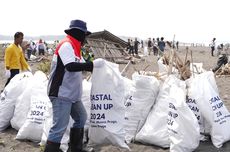 Bersihkan Pantai di Yogyakarta, Pertamina Trans Kontinental Kumpulkan 28 Ton Sampah