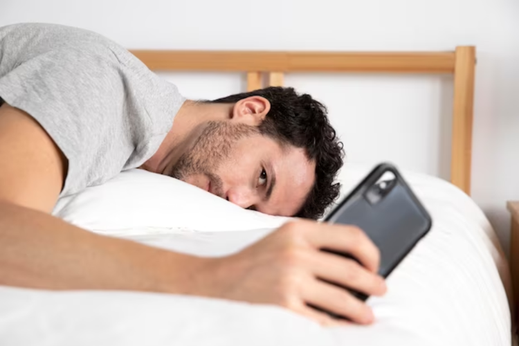 Efek tidur di samping ponsel