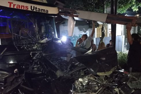 Kecelakaan Beruntun di Pantura, Bus Pemudik Tabrak 3 Kendaraan