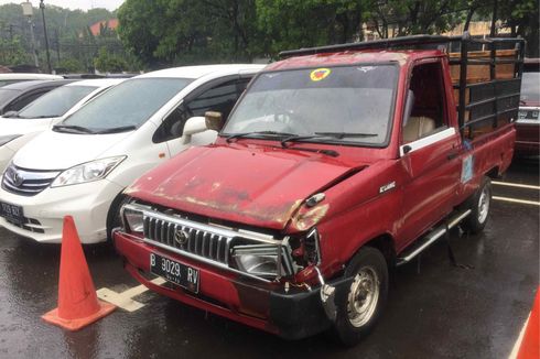 Uji KIR Mobil Pikap yang Terbalik di Cipondoh Terindikasi Palsu