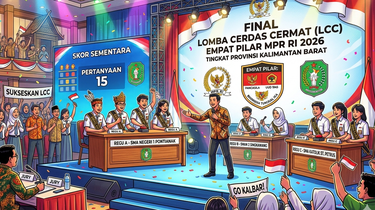 MPR Dalami Polemik Penilaian Juri Cerdas Cermat Empat Pilar di Kalbar