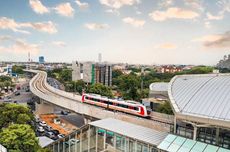 Selama Dua Hari, Tarif LRT Jakarta Cuma Rp 1