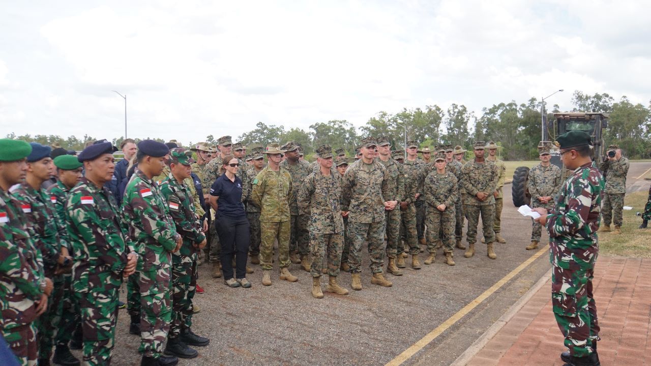 Tingkatkan Operasi Penanggulangan Bencana, TNI Gelar Latihan Bersama Tentara Australia dan AS
