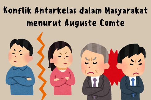 Konflik Antarkelas dalam Masyarakat menurut Auguste Comte