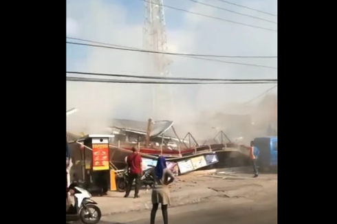 Video Viral Bangunan Indomaret Pasir Jambu Bandung Runtuh, Begini Kronologinya