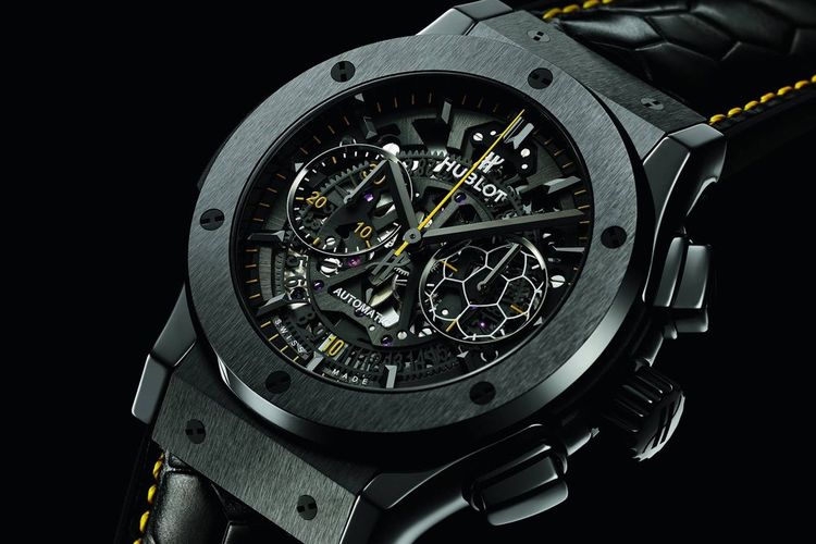 Hublot Classic Fusion Aerofusion Chronograph Pele Black Ceramic