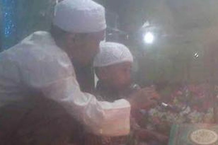 Hafiz Cilik bernama Musa Bin La Ode Abu Hanifah (5,8 tahun) warga Pal 4 Muntok 