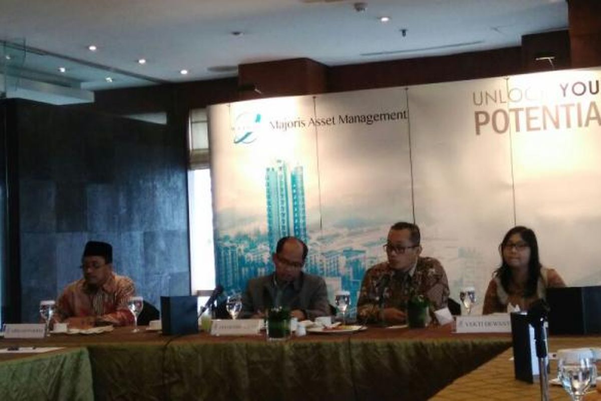 PT Majoris Asset Management meluncurkan produk reksa dana berbasis saham syariah, di Jakarta, Jumat (10/2/2017).