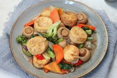 Resep Oseng Brokoli Seafood Tofu, Makan Siang Bergizi dan Enak