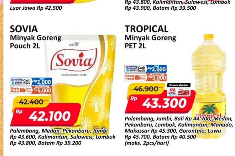 Promo JSM Alfamart 24-26 Juli 2026, Tropical 2 L Cuma Rp 43.300