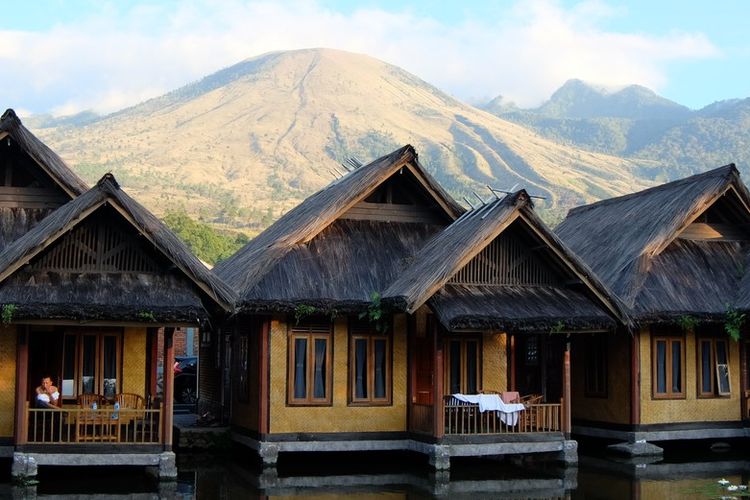 Salah satu penginapan di Garut, Jawa Barat. 